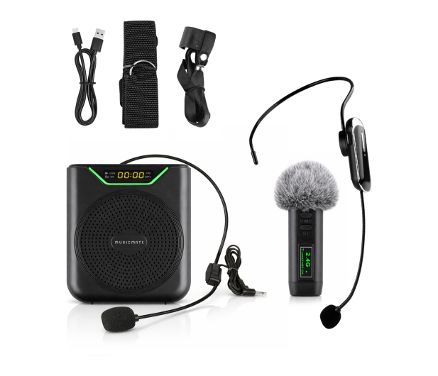 MusicMate Wzmacniacz głosu MM-WG400 VoicePower - 1588268 - zdjęcie 6